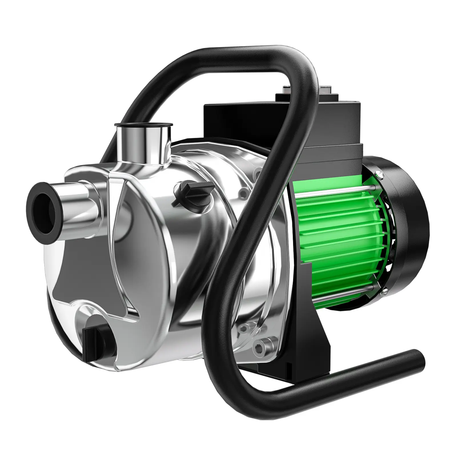 Shallow Well Pump 1 HP 1500 GPH, Electric Booster Pump for Efficient Water Delivery, with Reliable Booster Function for Daily Water Transfer, for Garden Irrigation Farm Water Delivery Lawns and Household Drainage