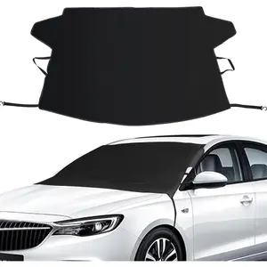 Windshield Cover for Ice and Snow, Car Windshield Snow Cover Winter Ice Sunshade Protector, Universal Fit SUV Auto Car Cover Snow Water Proof UV Dust