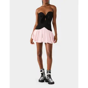 Betsey Johnson BETSEY'S BOW DRESS BLACK MULTI