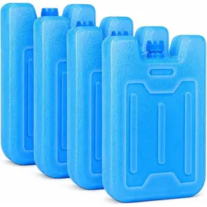 Ice Packs for Lunch Boxes, Lunch Cooler Bag,  Small Lunch Box Ice Pack for Cooler, Lunchbox Accessories, Lunch Bag Freezer Long Cold Blue Ice Packs Blocks for Coolers, , Adults