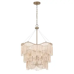 Melia 6-Light Pendant in Cypress by Breegan Jane