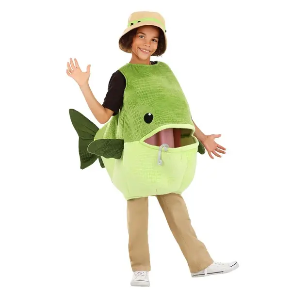 Kid's Gone Fishin' Bass Costume
