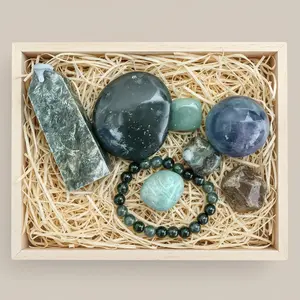 Top Seller! 400g Crystal Carving Bundle  1 Set with Unique Shapes