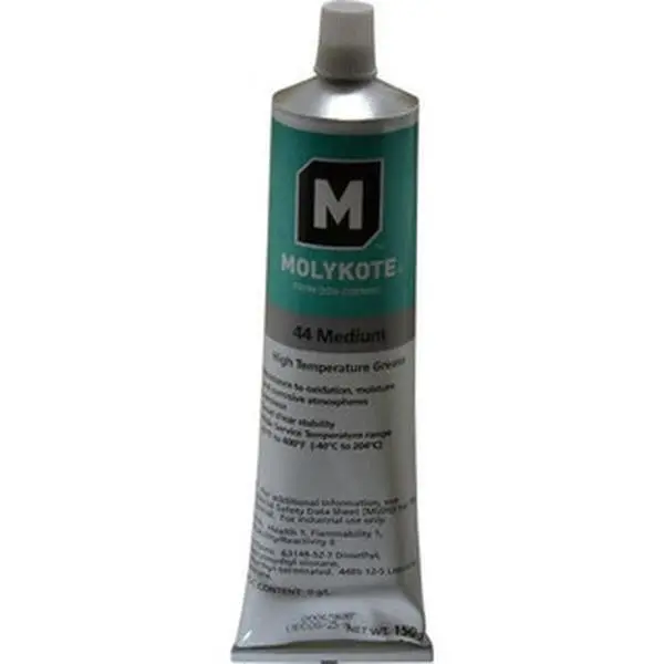 Dow Corning 5.3 oz Tube Lithium High Temperature Grease White, High Temperature, 400°F Max Temp, NLGIG 2 4016056