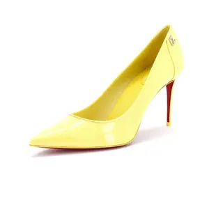 Pre-owned Christian Louboutin Women's Sporty Kate Pumps Patent 85 by Rebag