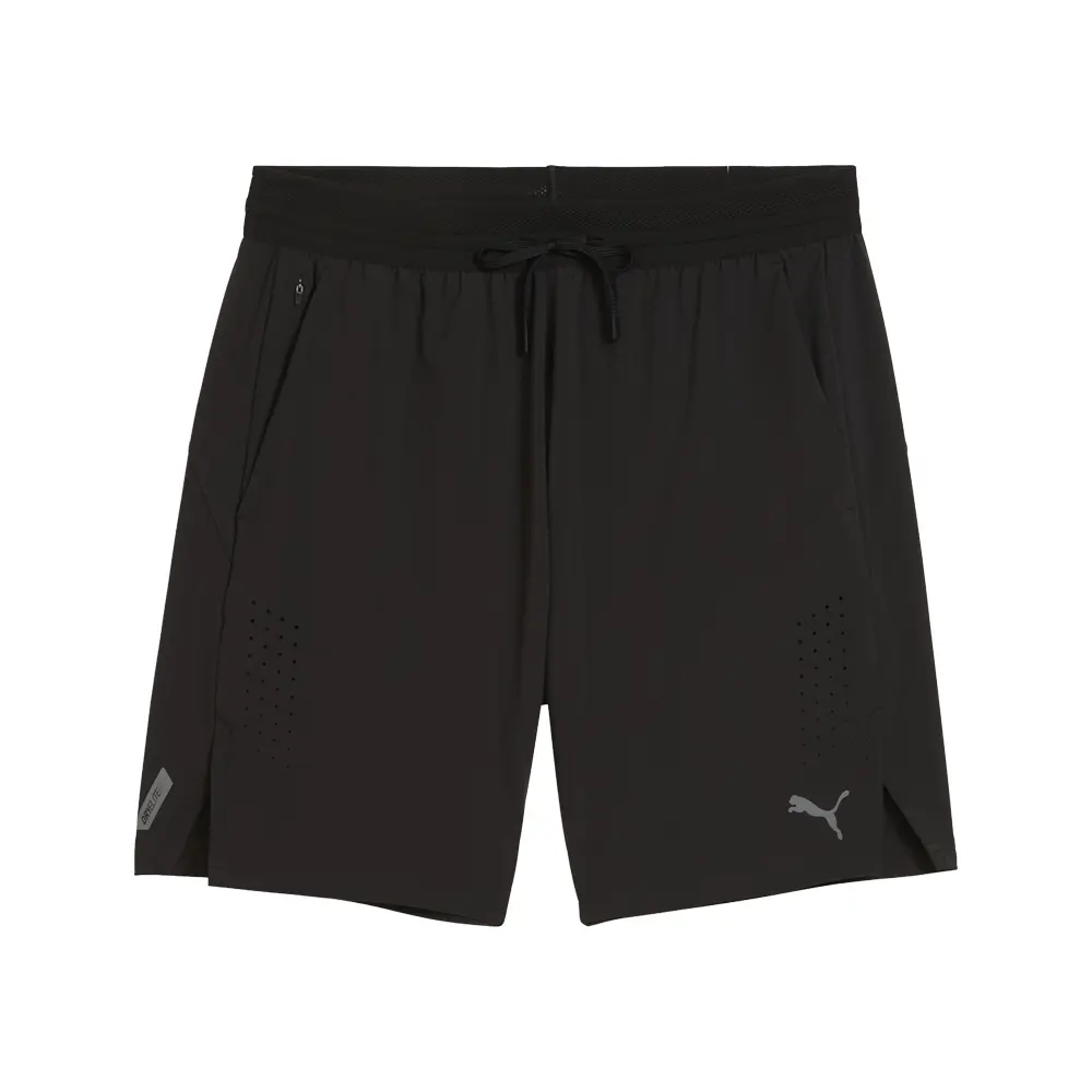 PUMA Mens Pwrmode 7 Inch Athletic Shorts Casual Bottoms Casual - Black
