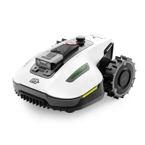 Mammotion YUKA Mini 600H Robot Lawn Mower,Reception 0.15 Max 0.2 Acre, With 4G,AI Obstacle Avoidance, Dual Cutting Discs,APP Control
