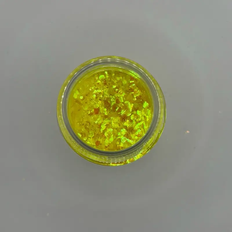 Lemon Head | Iridescent Chunky Mix Glitter | 2oz by Weight | Heat Safe 320°F Solvent Resistant