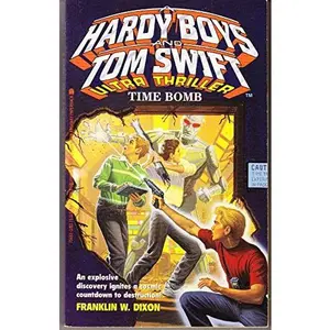 USED Book - Time Bomb (Hardy Boys and Tom Swift Ultra Thriller #1) by Franklin W. Dixon (Paperback) - english