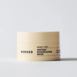 Versed Doctor's Visit Skin Resurfacing Face Mask - Glycolic Acid + Lactic Acid Face Exfoliant for Dark Spots & Skin Texture - AHA BHA Enzyme Mask to Brighten, Smooth Rejuvenate