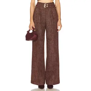 Amanda Uprichard x REVOLVE Blythe Pants in Cocoa