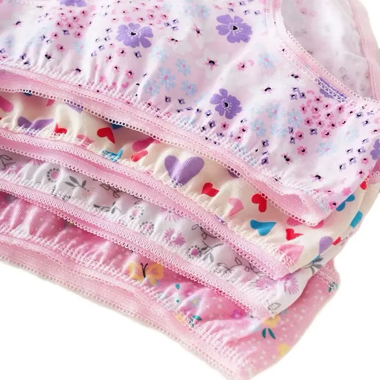 Kids Underwear Set 100% Cotton 3 Pieces Soft and Comfortable for Children