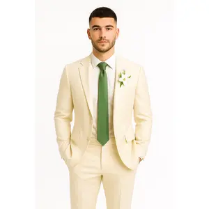 The Sahara – Sand Suit with Sage Green Accent