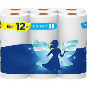 Choose a size, 6 double layers = 12 ordinary, daily indoor use, family affordable suits. Toilet Wipes