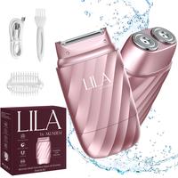 LILA Pink MINI 2-Head SHAVER