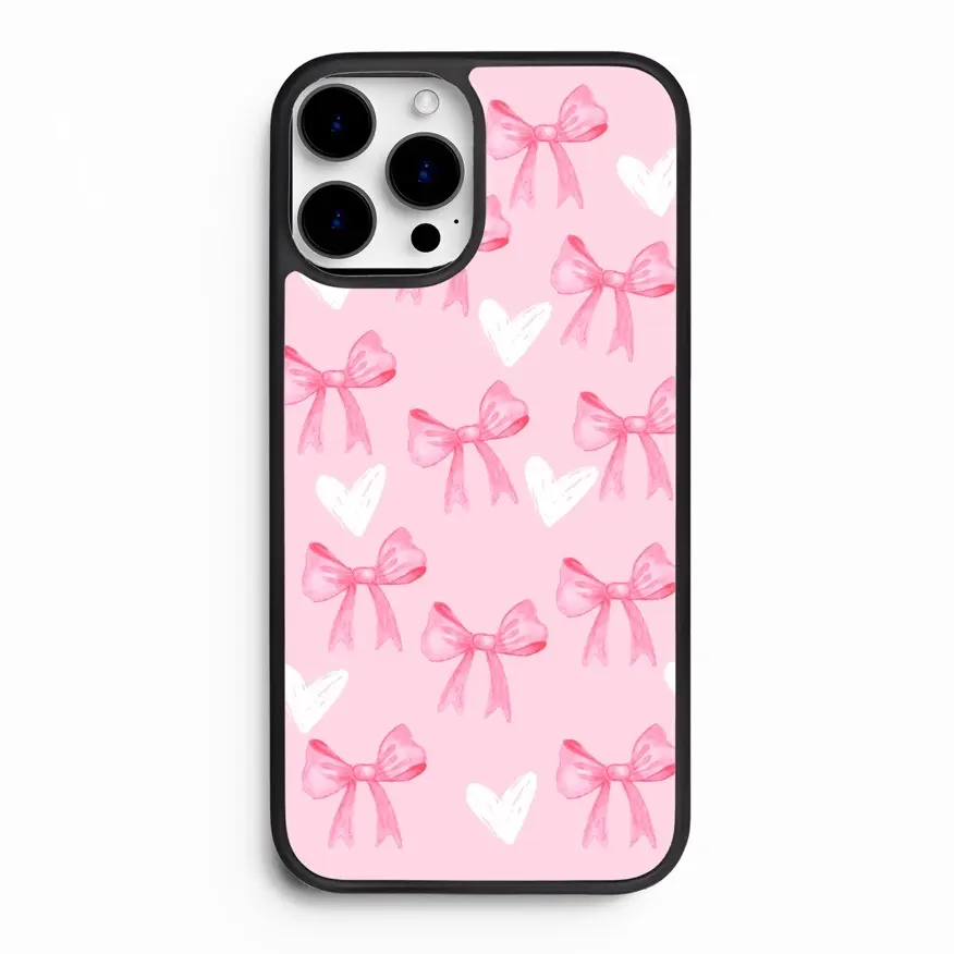 Pink Bow Coquette phonecase love Accessories Devices bow case Pink Bow Coquette phonecase love Accessories Devices bow case