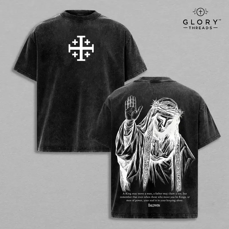 Washed T-shirt-Black