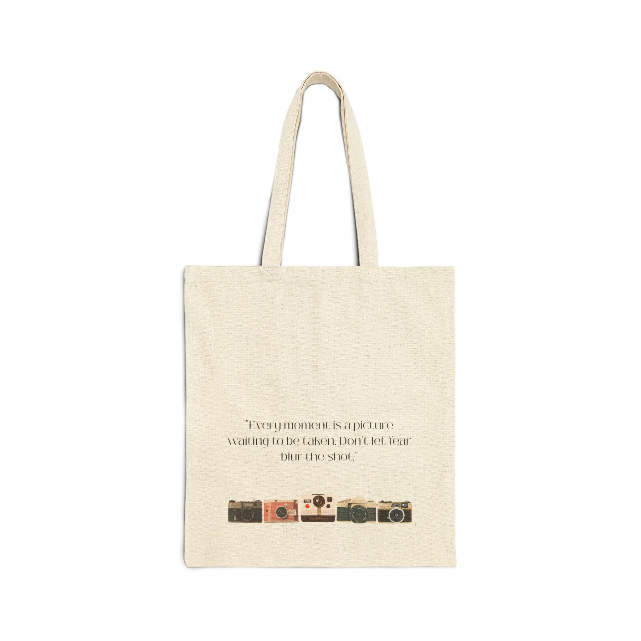 Vintage Cameras Tote | Photography Print Canvas Tote Bag
