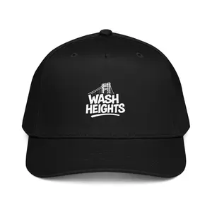 Wash Heights 5 Panel Hat Structured Front Panel Mid Profile Fit Adjustable Snap Closure Breathable Polyester Cotton Classic Visor