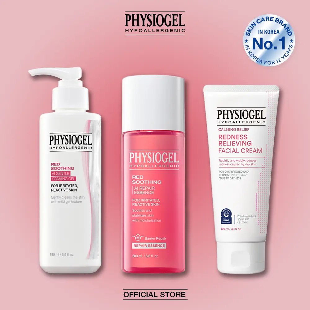 Redness Cleanser+Essence+Cream Bundle