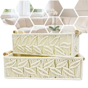 2-Piece Handmade Storage Box