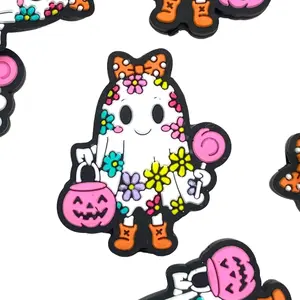 Dead But Blooming Silicone Focal Beads - Halloween Theme DIY Craft Supplies Cute Ghost Beaded Pens