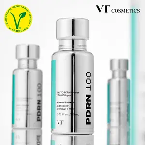 VT COSMETICS PDRN 100 Essence, Intensive Glow Serum, Vegan PDRN 100,000ppm, Skin Restoration & Recovery, Hydrating, Moisturizing, Firming, Fine Lines, Korean Skincare 1.01 fl. Oz.