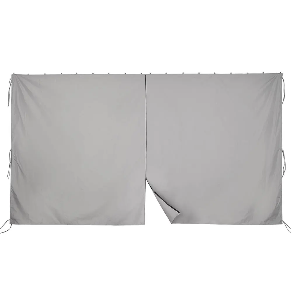 Yescom Gazebo Curtain 10x10ft Privacy Zip Side CPAI-84 (No Frame)