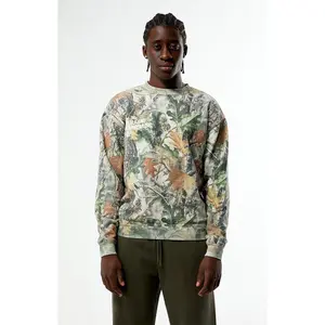 Los Sundays Men's Camo Tequila Country Music Crew Neck Sweatshirt Los Sundays Men's Camo Tequila Country Music Crew Neck Sweatshirt