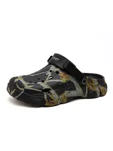 Summer Men's Sandals, New Home Garden Shoes, Comfortable Lightweight, Anti-Slip Soft Sole, Men's Slippers, Open-Toe Design