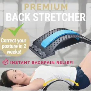 Premium Back Stretcher Spine Magnetic Fitness Lumbar Support