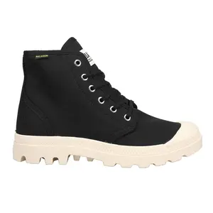 Palladium Mens Pampa Hi Originale Round Lace Up Casual Boots Ankle - Black