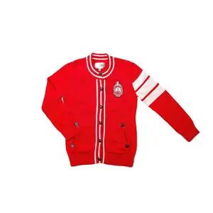 Delta Cardigans w/ Twill Embroidered Patch 4"