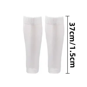 Adult Soccer Socks with Integrated Shin Guards Non Slip Compression Football Socks for Men Women Training