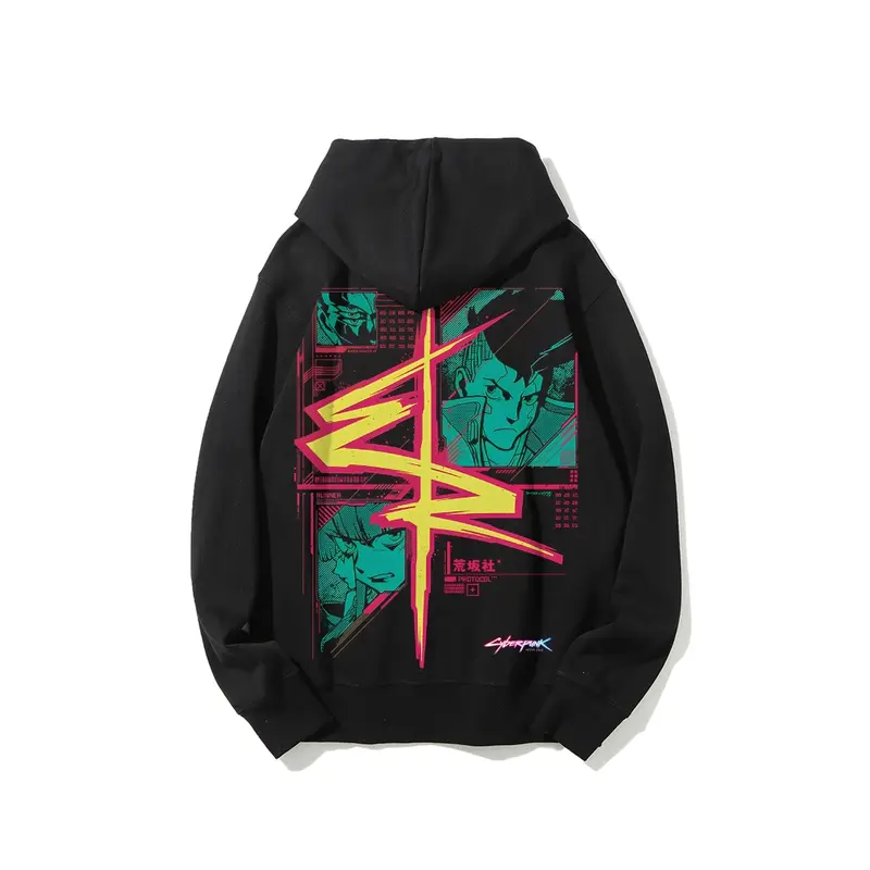 VR × CYBERPUNK DAVID HOODIE XL VR × CYBERPUNK DAVID HOODIE – VAULTROOM