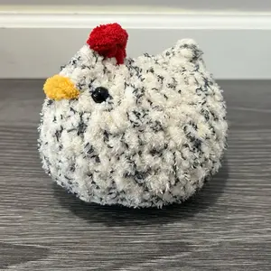 Crochet Chunky Chickens in Multiple Colors