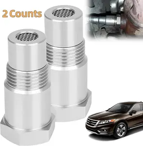 2-PCS Oxygen Sensor Filter Adapter, Extension Screw for Car, Car Modification Accessories, Oxygen Sensor Adapter