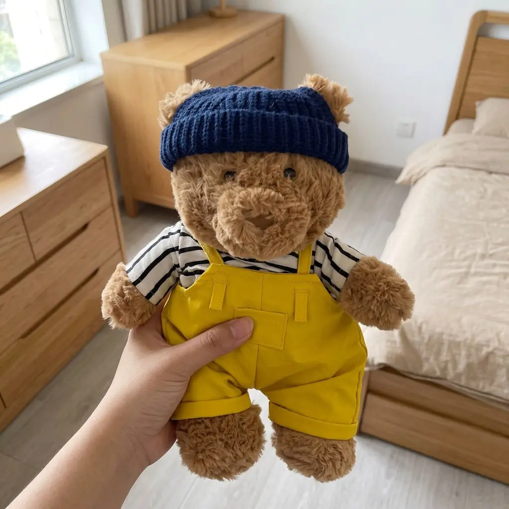 Jellycat Bear Seafarer Plush – Dressed Teddy Bear with Removable Sailor Outfit, Premium Collectible Gift