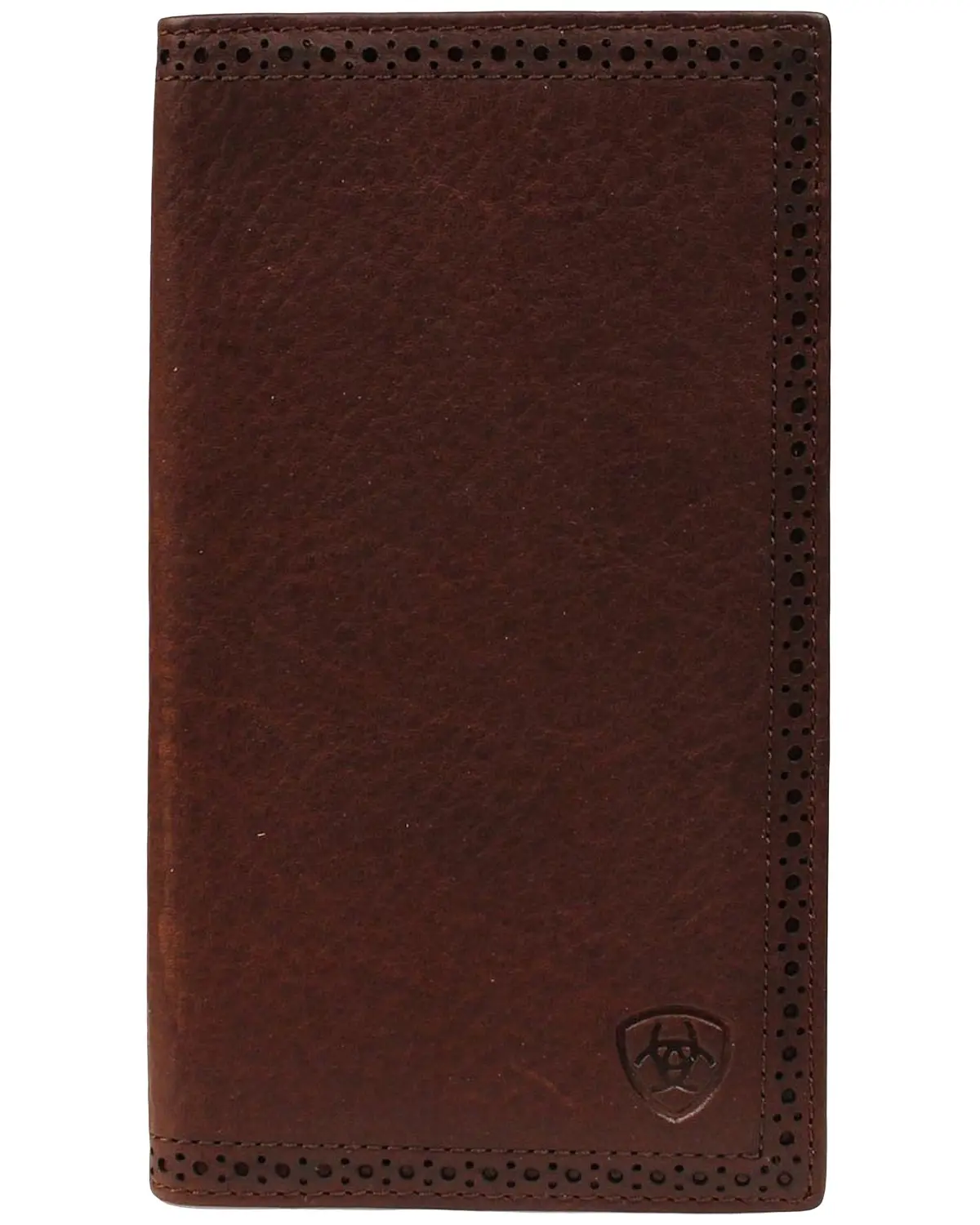 Ariat Men's Men'S Perforated Edge Rodeo Wallet - A35126283