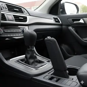 Premium Silicone Anti-Slip Gear Shift Knob Cover & Handbrake Boot Set. Universal for Manual Cars, Sedans & SUVs. Heat-Resistant, Durable, Dust-Proof. Upgrade Interior Styling, Protection & Driving Comfort. Essential Car Accessories for Customization.