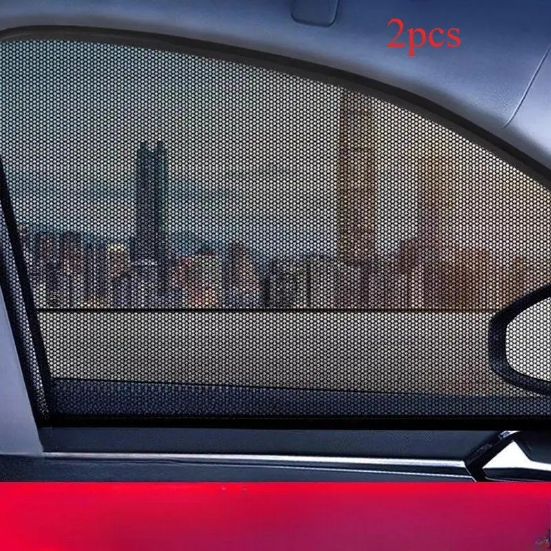 2pcs car mosquito-proof screens, car window nets, insect-proof universal car curtains, mosquito nets, outdoor car sunshades, anti-ash, Outside Use Sunshade For Car, Outside Sunshade Car Window