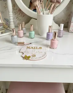 Acrylic Nailfie Disk for Manicure Photos Personalized and Nail Art Selfies Nail Photo Prop Social Media Prop Sign