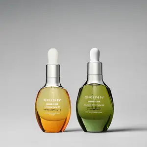 SKINN Cosmetics: Mini Oil Duos Ayurvedic + Luminous Oil Soothes, Brightens & Hydrates your Skin