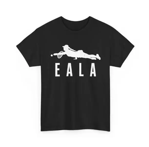 Alexandra Eala Graphic Tops for Tennis Fans, Relaxed Fit Casual Shortsleeve Shirt in Soft Garment-Dyed Cotton, Tee, Round Neck, Fabric, T-Shirt, Graphic Print