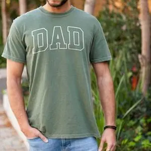 Comfort Colors Dad Shirt, Fathers Day Shirt, Trendy Daddy Shirt, Gift for New Dad, Custom Colors Men's shirt, Dad T-Shirt, Fathers Day Gift