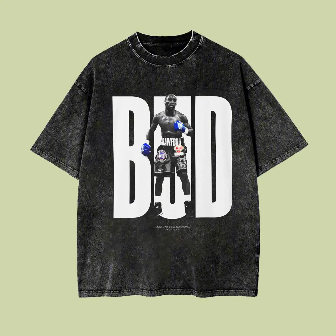 Terence BUD Crawford Boxing T-Shirt, Iconic Boxing Legend Apparel, Ufc Vintage graphic tee, Fighter shirt, MMA shirt, gift for him, gift for fan