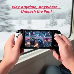 The new portable handheld game console x9 features a 5.5-inch display screen, a high-definition retro TV controller, a 1200mAh battery, and a retro arcade design. It is an ideal gift for gaming enthusiasts