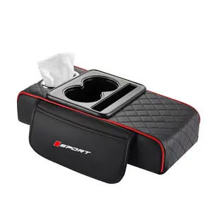 Car Tissue Box Organizer, Console Storage Box, Armrest Box, Console Cushion, Phone Storage Box, Floor Consoles, Car Accessories