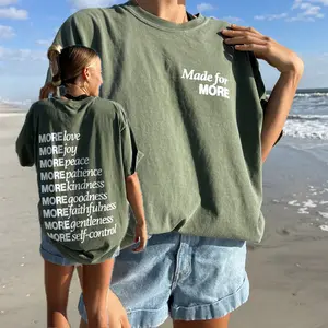 MADE FOR MORE PREMIUM Shirt | Graphic Christian Tee Shirts Designed For Both Men and Women Breathable Cotton