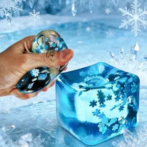 mini snowflake squishy